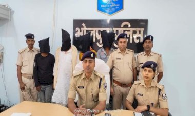 आरा : पंचायत समिति सदस्य हत्याकांड में 24 घंटे के अंदर तीन आरोपी गिरफ्तार...