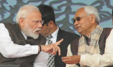 बीजेपी का नीतीश पर बड़ा हमला बोलें -पीएम मोदी से नजर नहीं मिल पा रहे है नीतीश कुमार ..