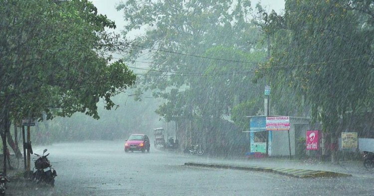 मौसम विभाग ने जारी किया येलो  अलर्ट , 22 से 24 तक तेज हवा के साथ  भारी बारिश की आशंका ,मिलेगी गर्मी से राहत ।