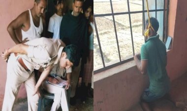 आरा : सरकारी स्‍कूल में फंदे से लटका मिला युवक का शव...