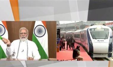 वर्चुअल झंडी दिखाकर पीएम मोदी ने  बिहार को दी वंदे भारत का सौगात .. पूरी जानकारी ?