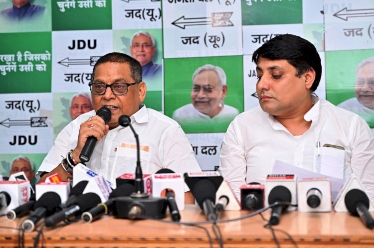 रेल मंत्री अश्विनी वैष्णव दें इस्तीफा और नीतीश कुमार की तरह पेश करें नैतिकता की मिसाल-----जद(यू0)