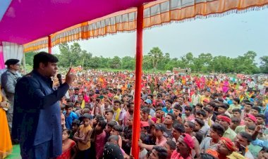 मुजफ्फरपुर की संकल्प यात्रा में सहनी ने दी चुनौती, ' जब समाज के लोग रक्षा के लिए तैयार हो तो क्यों डरना'