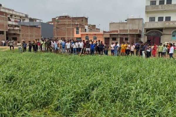 आरा : चार दिन पहले अगवा कातिब का तालाब से मिला शव...