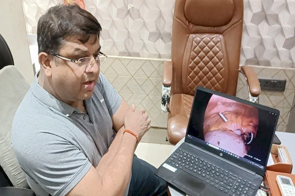 आरा : आर एल मेमोरियल हॉस्पिटल में बिना चीर फाड़ के लेप्रोस्कोपी से हुआ सफल ऑपरेशन...