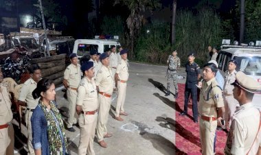 आरा : एसपी प्रमोद कुमार ने गजराजगंज ओपी का किया निरीक्षण, दिए कई निर्देश...