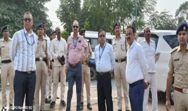 आरा : छठ घाट का डीएम - एएसपी ने लिया जायजा, 80 से अधिक खतरनाक छठ घाट किए गए चिह्नित...