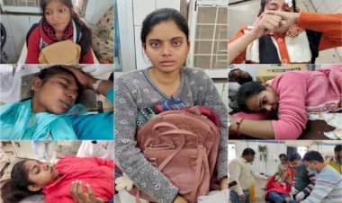 आरा : खड़ी टैक्टर में ऑटो ने मारी टक्कर, 11 छात्राएं घायल...