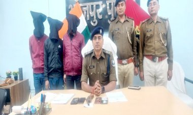 आरा : पूर्व के विवाद में हत्या की चल रही थी साजिश, तभी पहुंच गई पुलिस, तीन गिफ्तार...