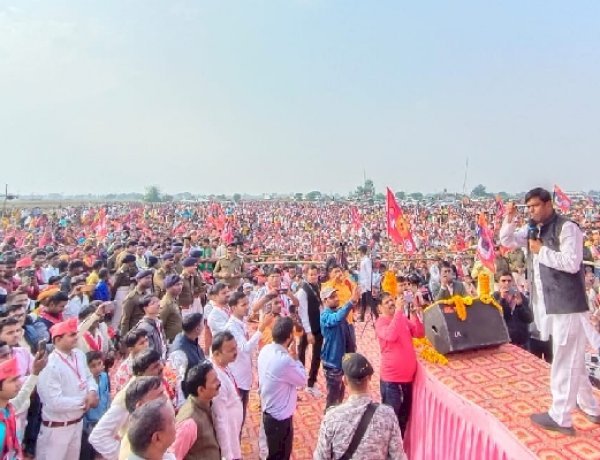 भभुआ पहुंचे सहनी, कहा - निषाद अब वोट नहीं बेचेगा, आरक्षण के संघर्ष के लिए ले रहा संकल्प...