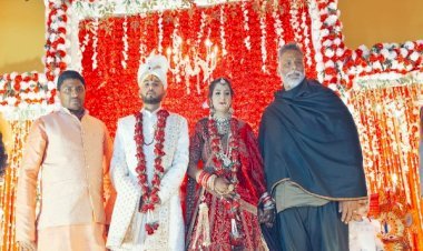 राजू दानवीर की बहन के शादी में पहुंचे पूर्व सांसद पप्पू यादव, दिया आशीर्वाद...