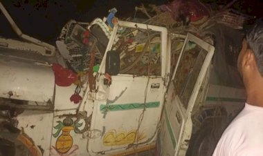 आरा : दाहसंस्कार के लिए जा रहा पिकअप दुर्घटनाग्रस्त, 3 लोगों की मौके पर मौत...