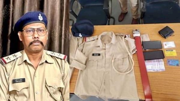 आरा में फर्जी दरोगा गिरफ्तार, वर्दी में करता था ड्यूटी, अधिकारियों को भी करता था ब्लैकमेल...