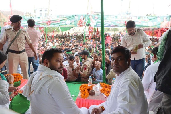 तेजस्वी मुकेश 17 अप्रैल को गया, जमुई और बांका में करेंगे चुनावी रैली, महागठबन्धन के प्रत्याशियों के लिए मांगेंगे वोट...
