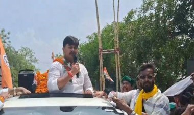 कांग्रेस आकाश कुमार सिंह ने मशरक में किया पार्टी कार्यालय का उद्घाटन, कहा -  भाजपा ने विनाश किया, हम विकास करेंगे...