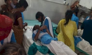 आरा : स्कूल पर गिरा ठनका, दो दर्जन से ज्यादा छात्राएं घायल...