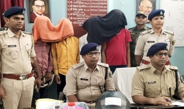 आरा : चोरी की बाइक पर सवार बदमाशों ने सीएसपी संचालक को मारी थी गोली, 4 गिरफ्तार...