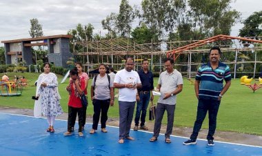 पनोरमा स्पोर्ट्स तैयारी की समीक्षा किए :- पनोरमा ग्रुप के चेयरमैन सह अध्यक्ष श्री संजीव मिश्रा ने की.....