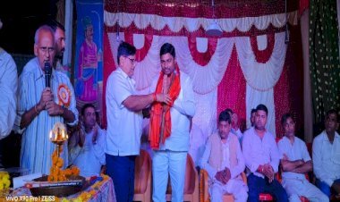 युवा नेता राजू दानवीर ने किया नाट्य मंचन का उद्घाटन, नाट्य कला को बताया सामाजिक और सांस्कृतिक धरोहर...