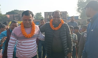 संजीव मिश्रा ने राजेश्वरी में पिता काटकर के किया क्रिकेट टूर्नामेंट मैच का उद्घाटन