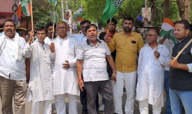 नेशनल हेराल्ड का फर्जी केस मोदी सरकार की सोची समझी साजिश और राजनीतिक खीझ का सबूत : संतोष पाण्डेय