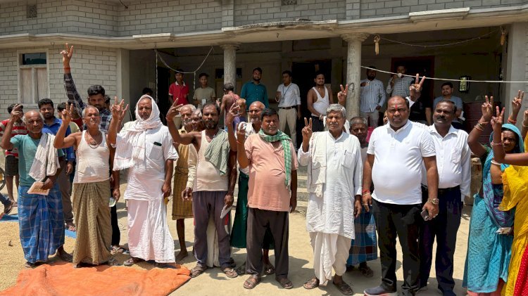 छातापुर विधानसभा क्षेत्र में वीआईपी पार्टी का जनसंपर्क अभियान तेज, संजीव मिश्रा ने कई पंचायतों का किया दौरा