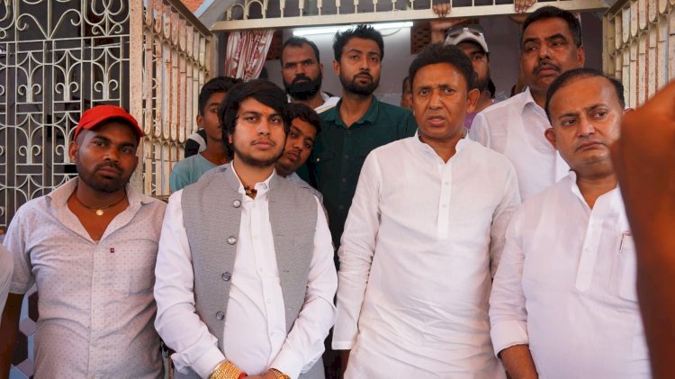 वीआईपी नेता नुरुल होदा ने शहीद मोहम्मद इम्तियाज को श्रद्धांजलि अर्पित की, परिजनों को मदद का आश्वासन