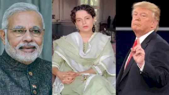 कंगना रनौत का ट्वीट बना चर्चा का विषय, पीएम मोदी और डोनाल्ड ट्रंप की तुलना पर मचा बवाल