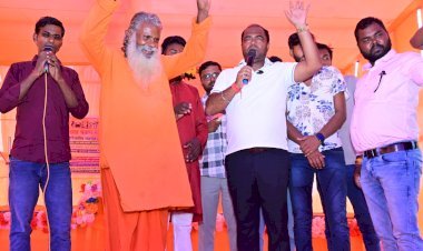 संजीव मिश्रा ने संतमत सत्संग के 15वें महाधिवेशन में की भागीदारी, श्रद्धालुओं को दिया