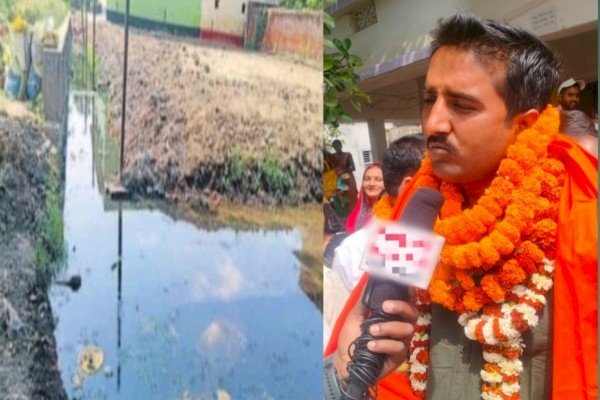 आरा : सरकारी जमीन पर गांव के लोगों ने किया कब्जा, गलियों में बह रहा नाली का गंदा पानी ...