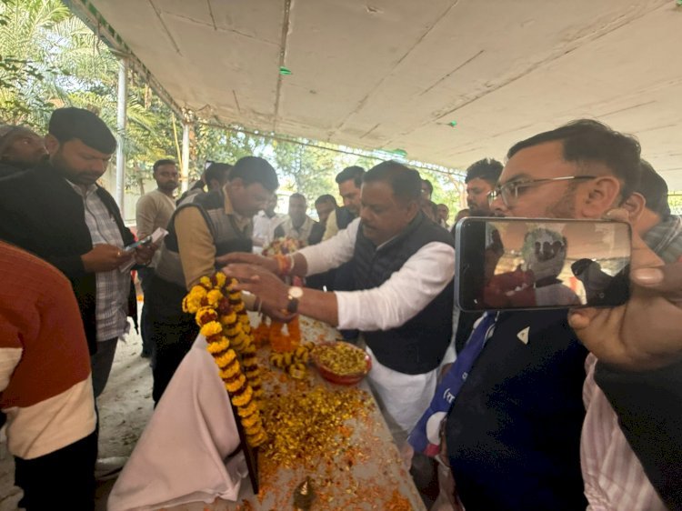 लोजपा (रा) कार्यालय में महाराणा प्रताप सिंह की पुण्यतिथि पर श्रद्धांजलि कार्यक्रम